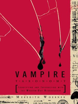cover image of Vampire Taxonomy
